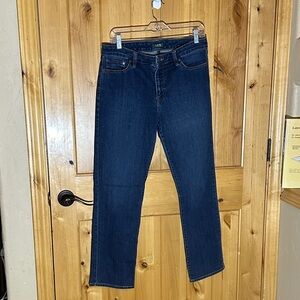 Ralph Lauren Women's Dark Blue Straight Leg Jeans